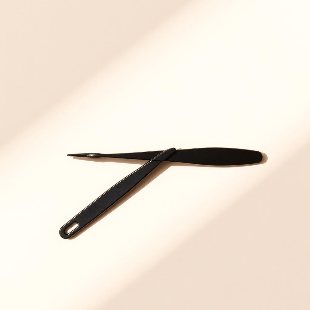Matte Black Precision Tweezer