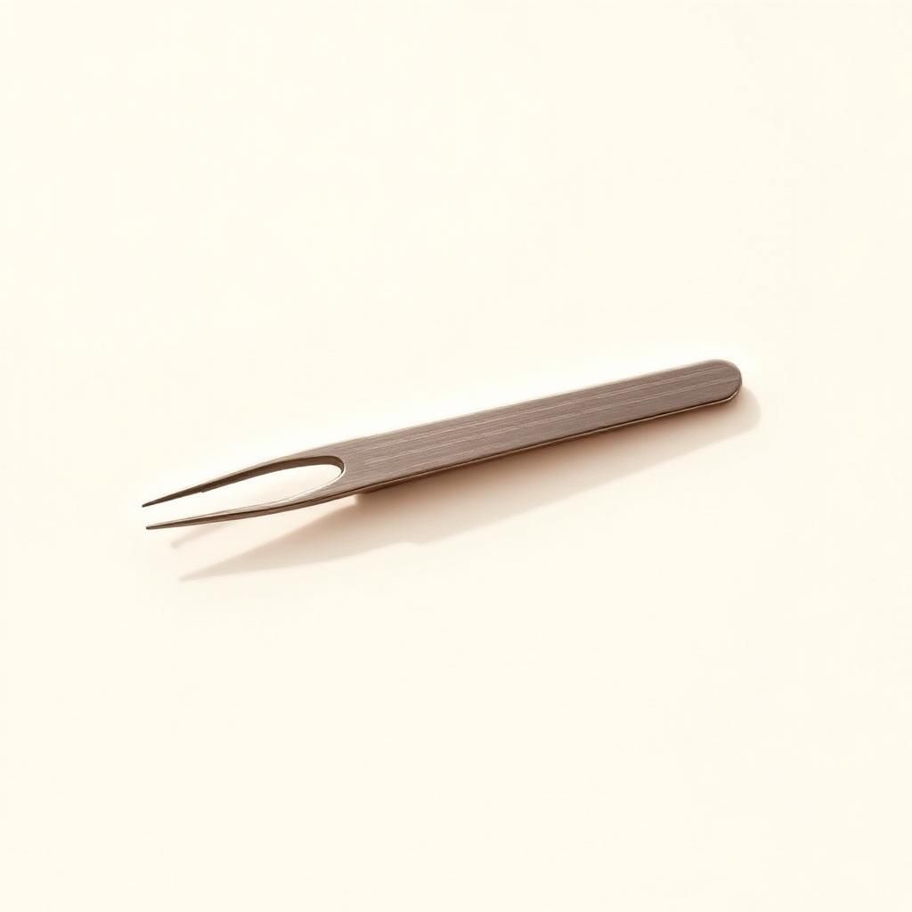 TweezerCo Ultra Precision Point Tweezer with hand-honed needle tip for ingrown hair removal